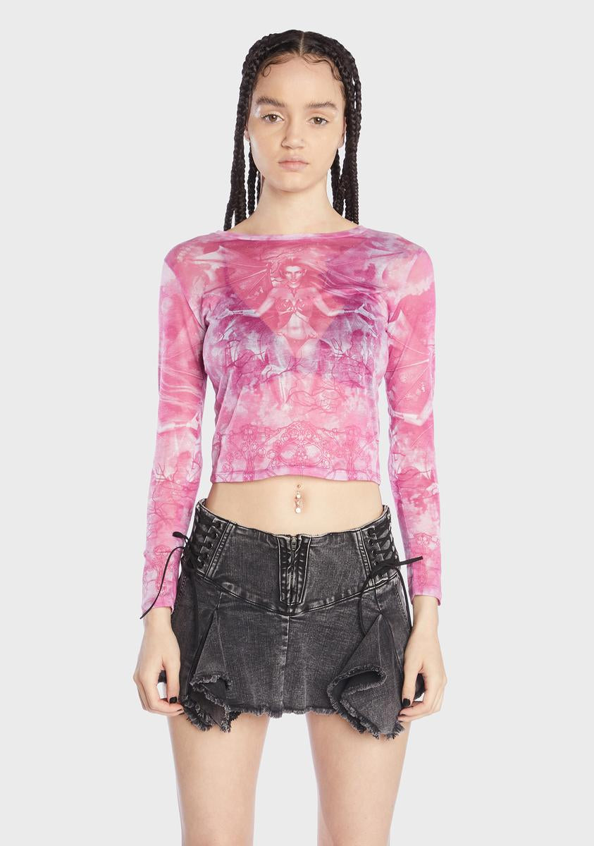 Harsh Realms Long Sleeve Top Current Mood,New Products : American Fashion Style Bags On Sale