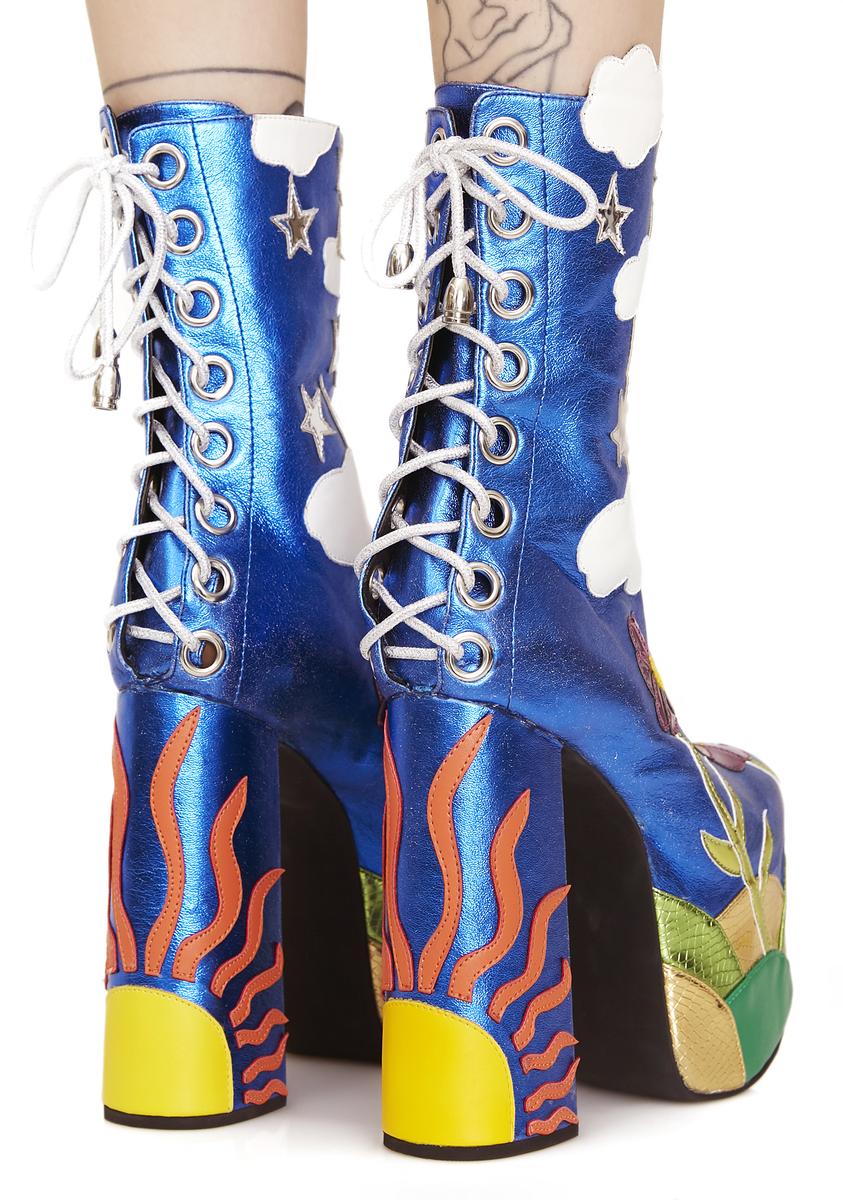 Landscape platform boots store