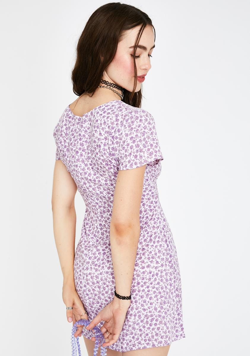 Motel Lilac Elara Mini Dress – Dolls Kill