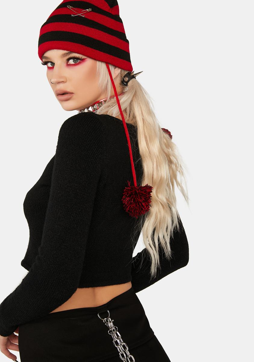 Grim In Love Cross Sweater