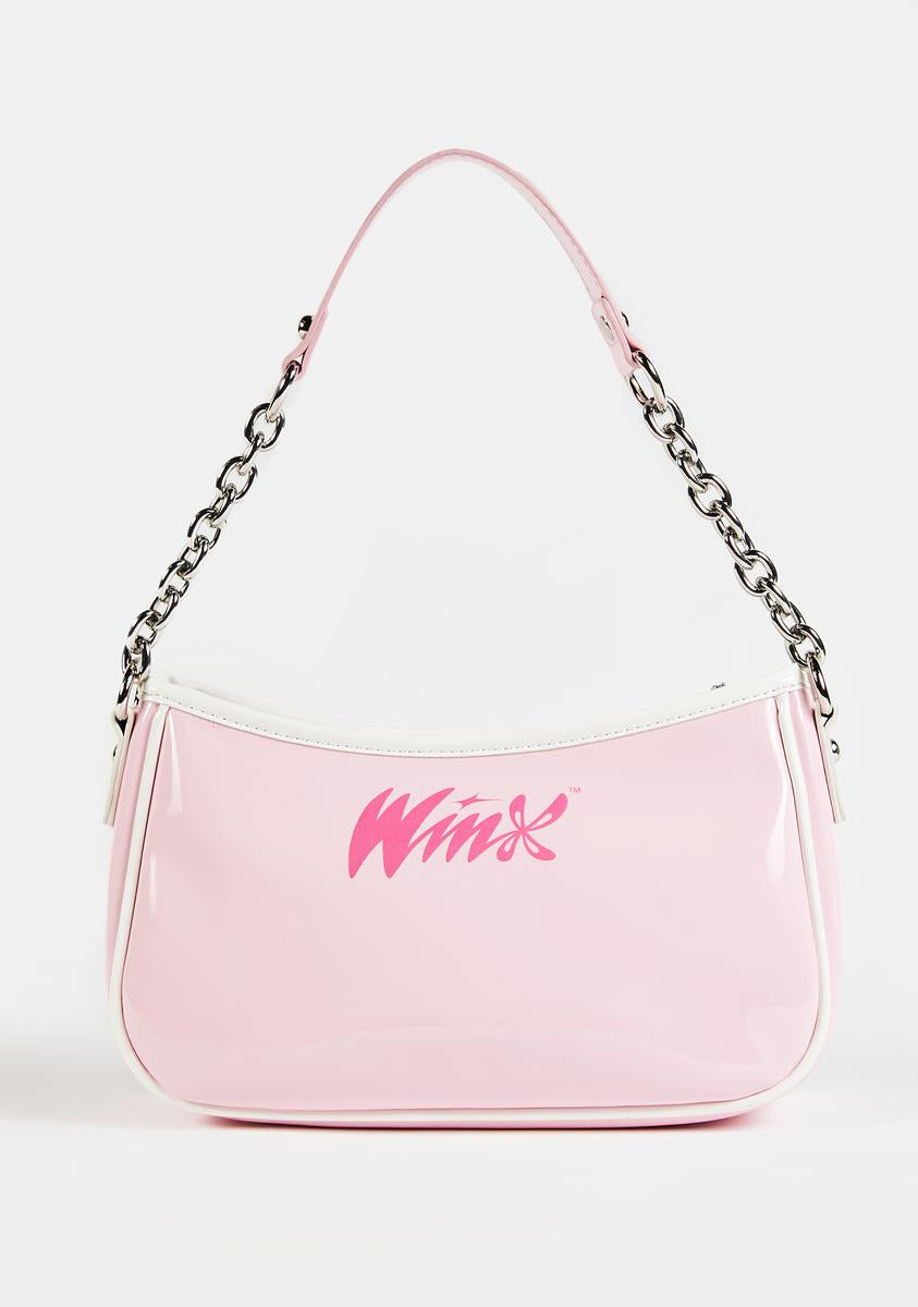 Dolls Kill x Bratz Mini Patent Shoulder Bag - Pink