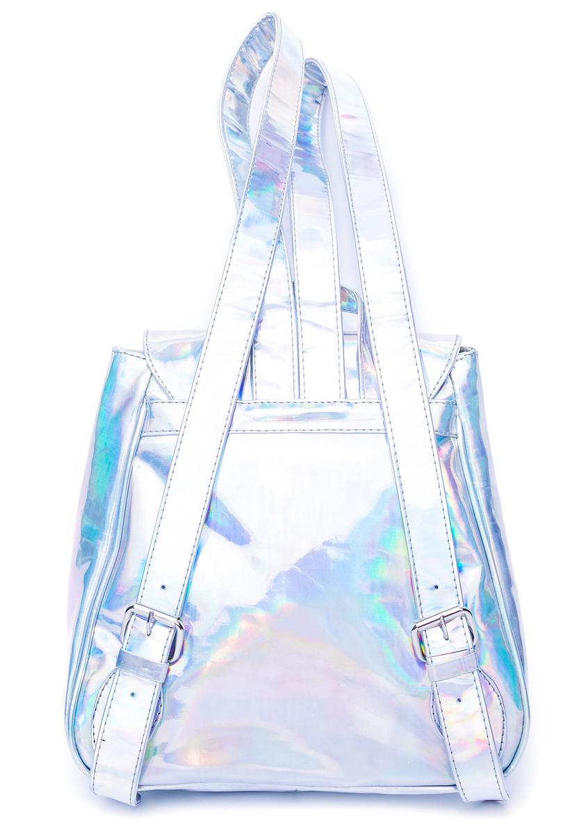 holographic mini backpack forever 21 Iridescent Hologram Backpack – Dolls Kill