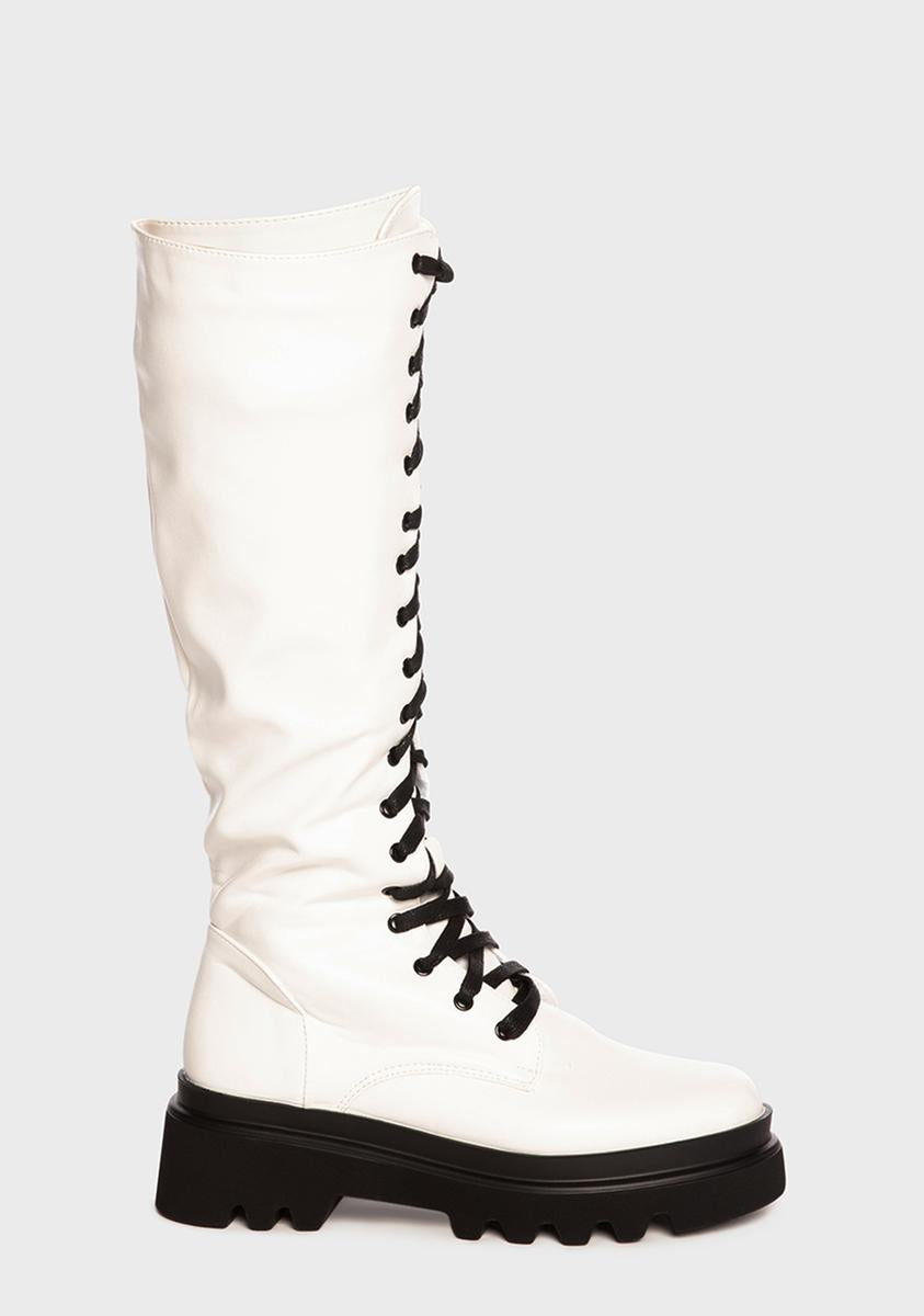 So Misunderstood Lace Up Boots,Specials : American Fashion Style Bags On Sale