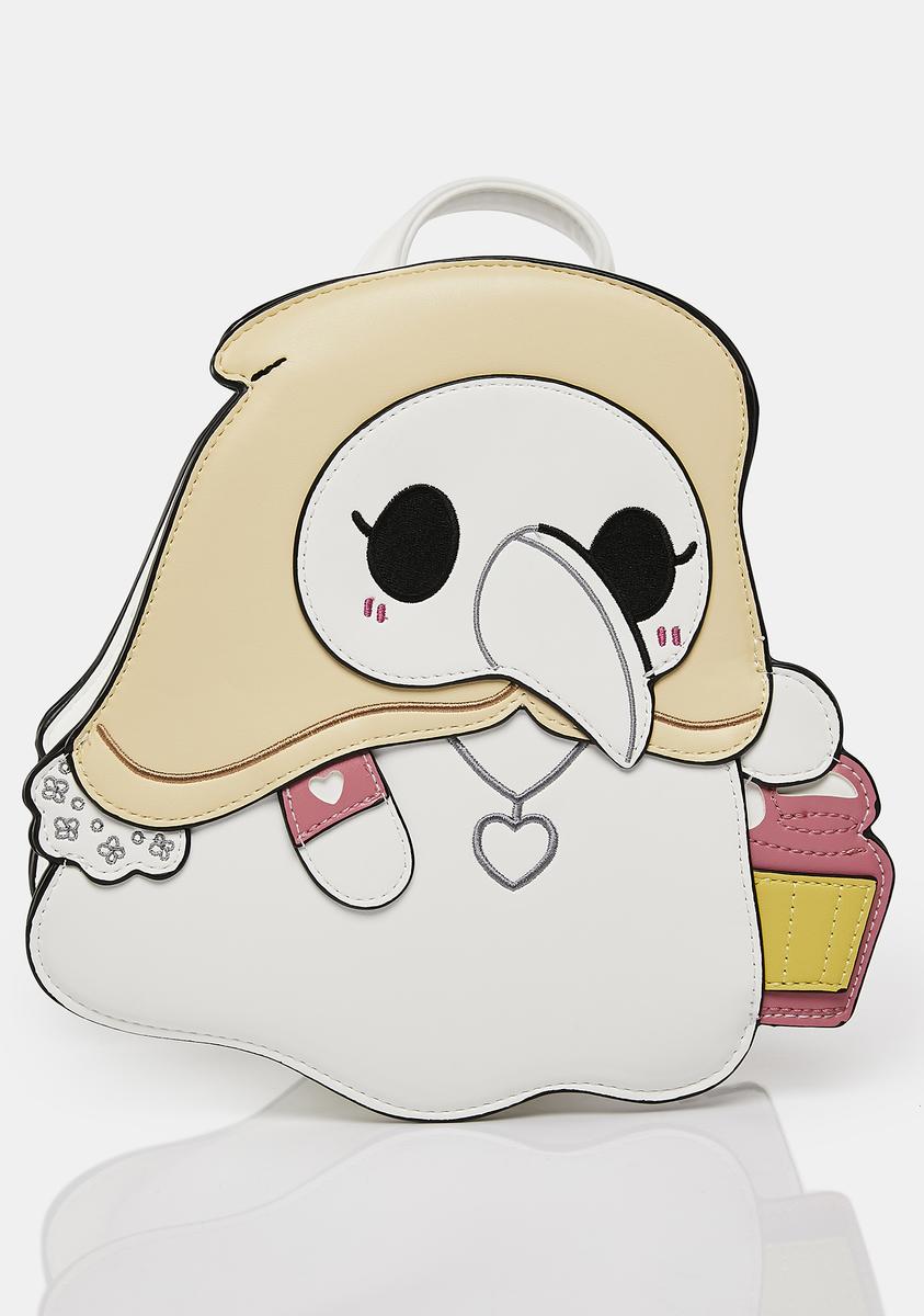 Squishable Mini Plague Nurse Backpack - White – Dolls Kill