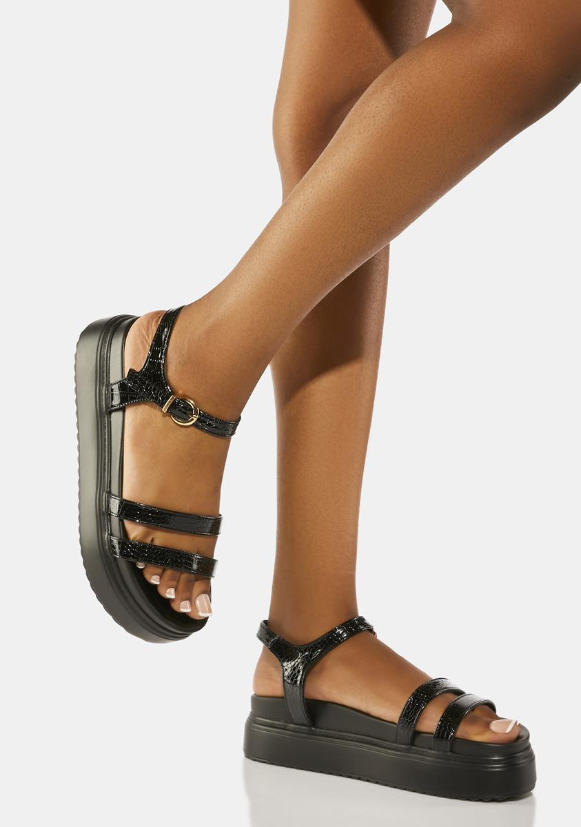Bryliegh Faux Snake Sandals SIMMI,All Products : American Fashion Style Bags On Sale