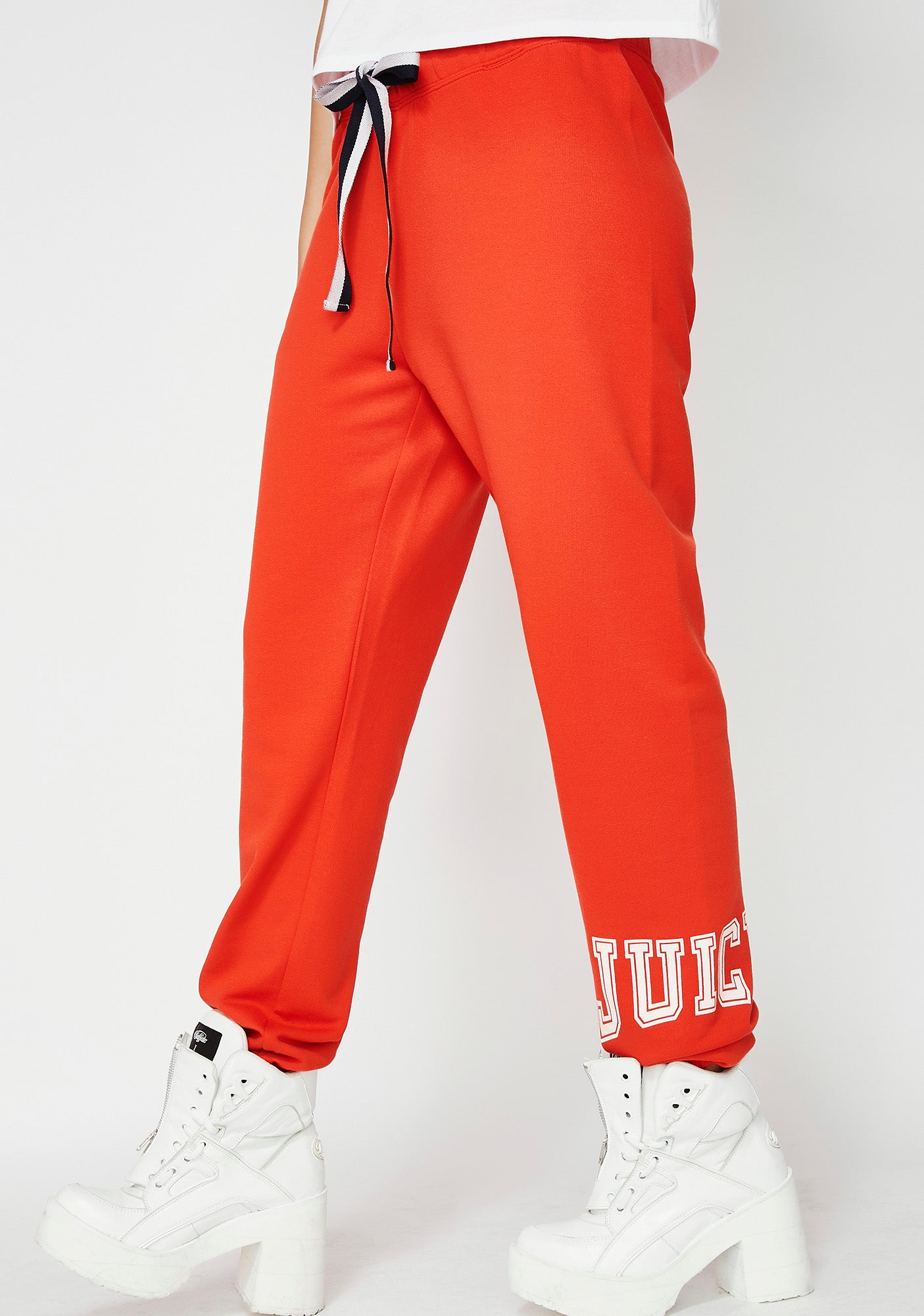 Juicy Mini Logo Terry Pants Dolls Kill