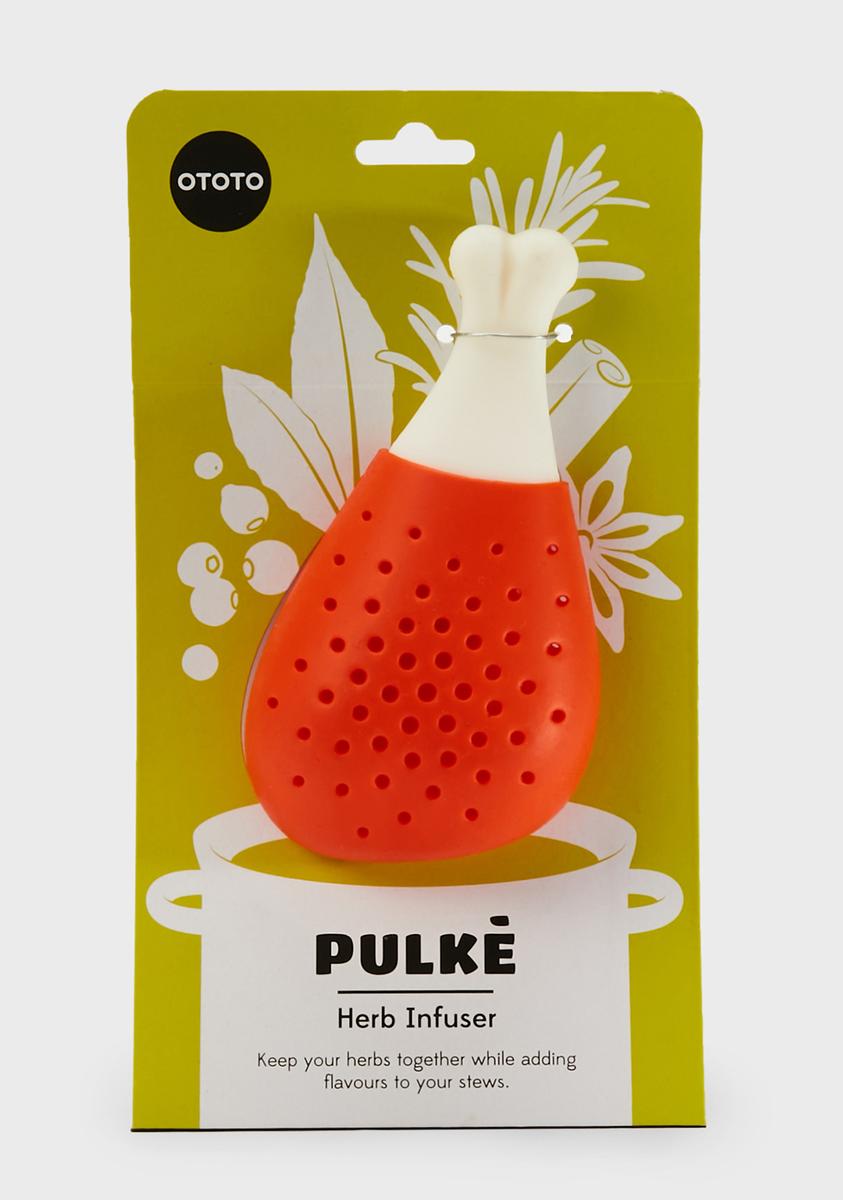 OTOTO Stew Herb Infuser Strainer Orange Dolls Kill
