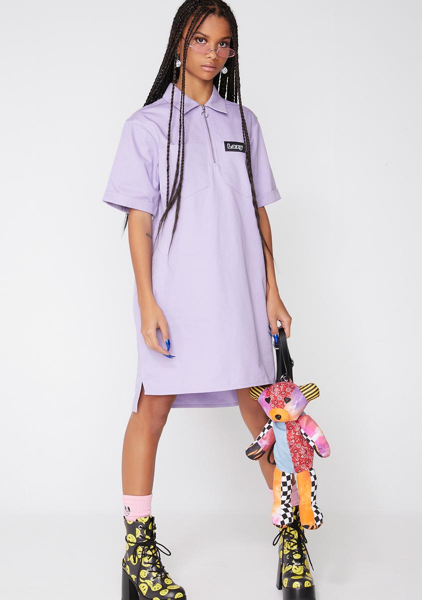 lazy oaf shirt dress Pleated Check Shirt Dress Lazy Oaf