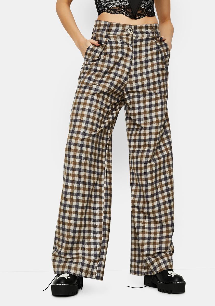 40´s Check Yeva Trousers Dolls Kill,All Products : American Fashion Style Bags On Sale