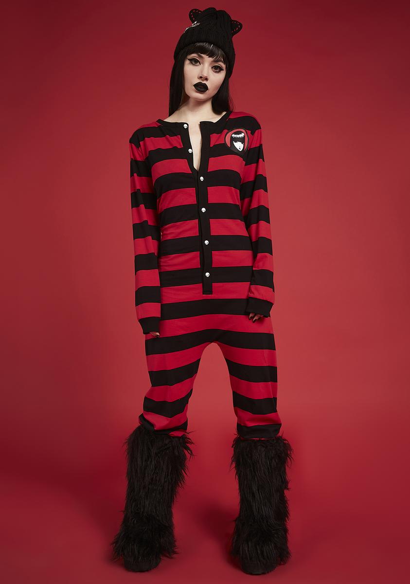 Positively Bored Striped Onesie Dolls Kill x Emily The Strange,Specials : American Fashion Style Bags On Sale Positively Bored Striped Onesie Dolls Kill x Emily The Strange,Specials : American Fashion Style Bags On Sale