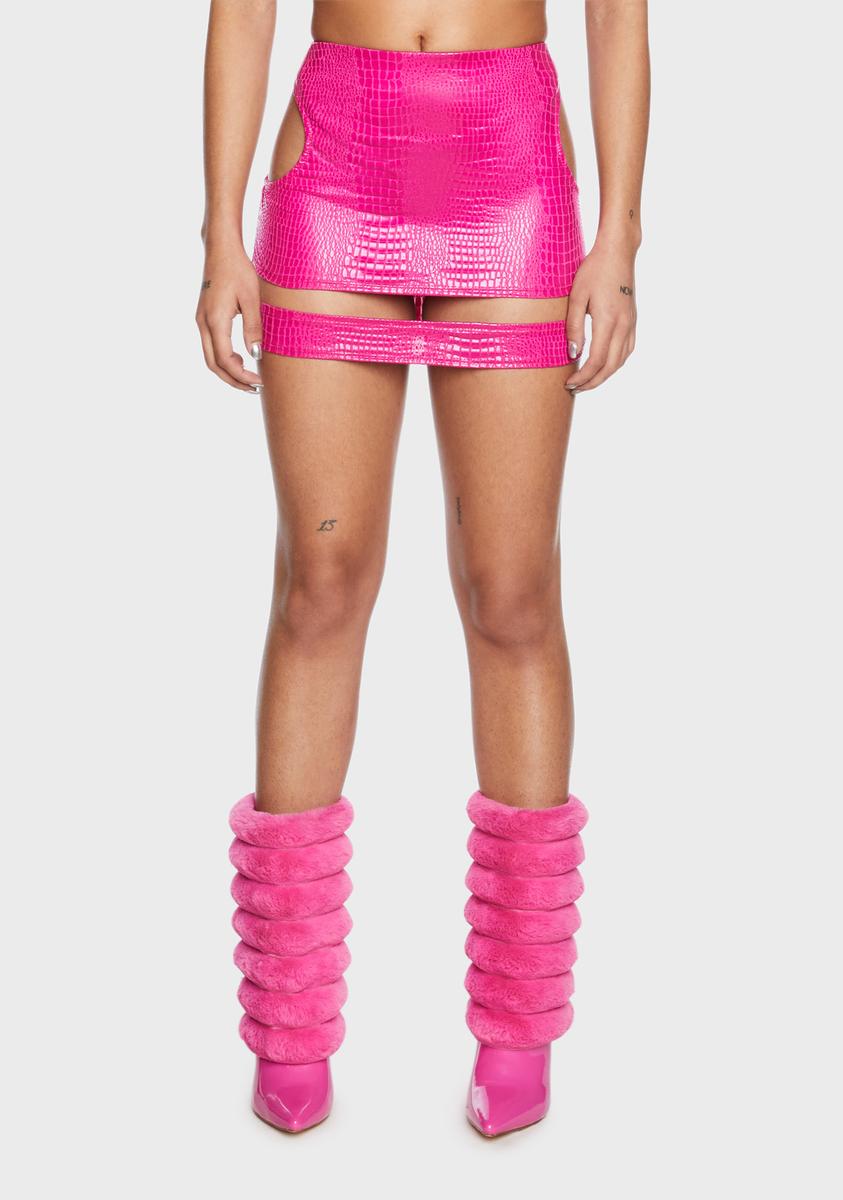 Socialite Behavior Cut-Out Mini Skirt,New Products : American Fashion Style Bags On Sale