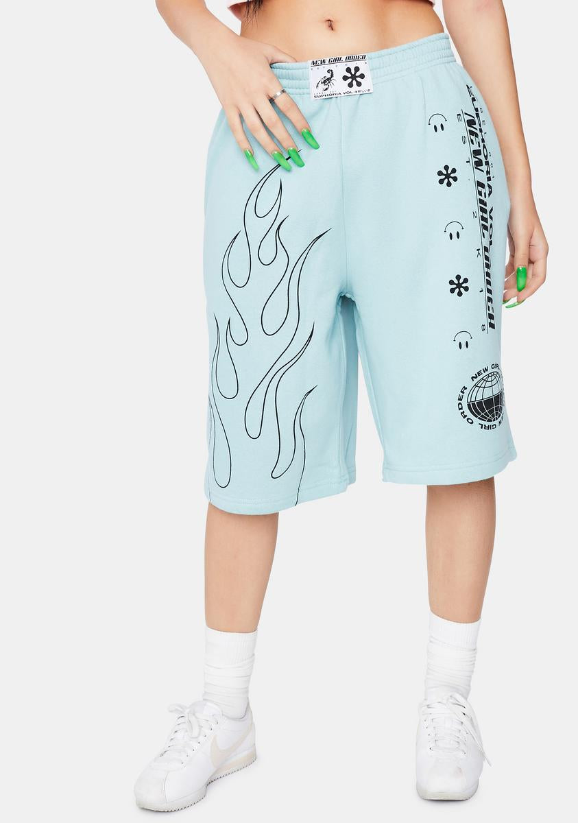 Outline Flame Sport Shorts NGOrder,New Products : American Fashion Style Bags On Sale