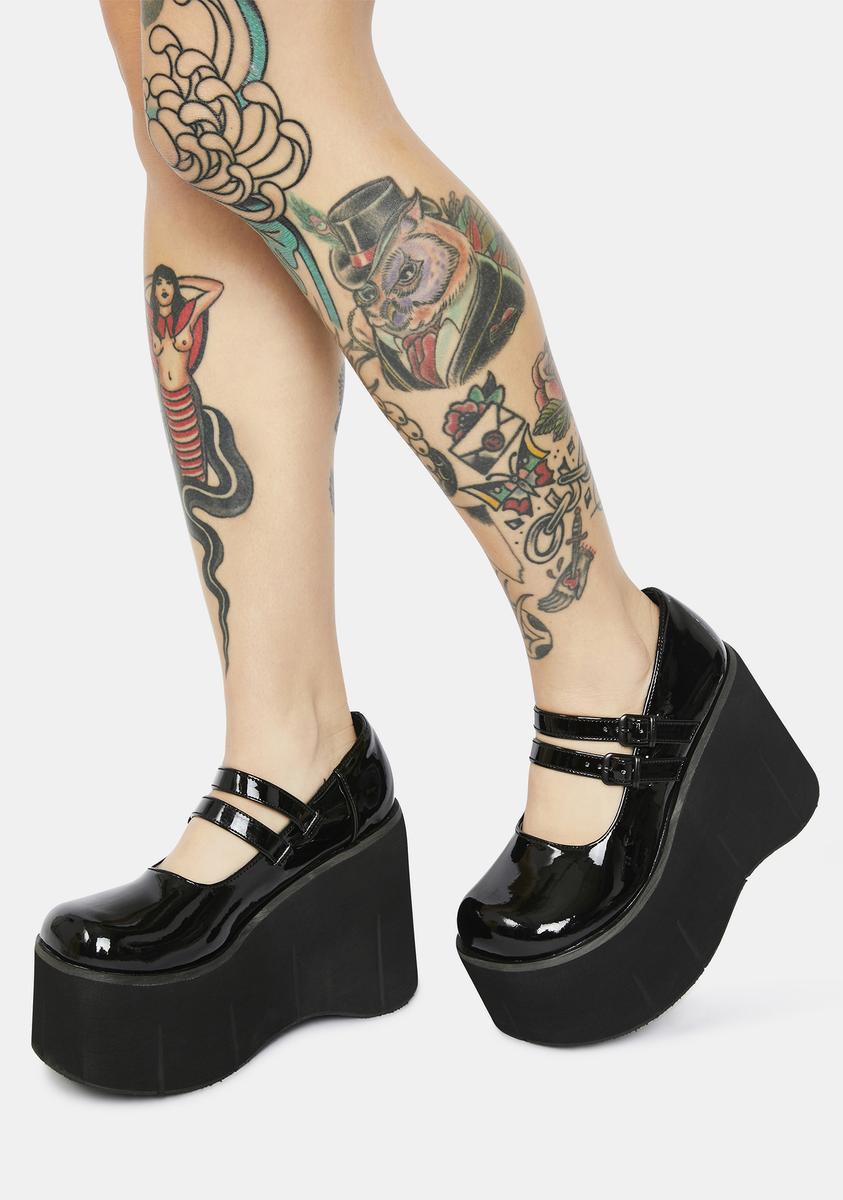 Demonia dollhaus platform mary janes outlet