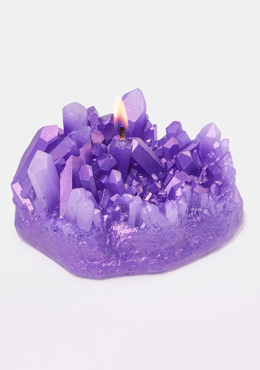 Zen Den Candles Amethyst Candle Purple Dolls Kill