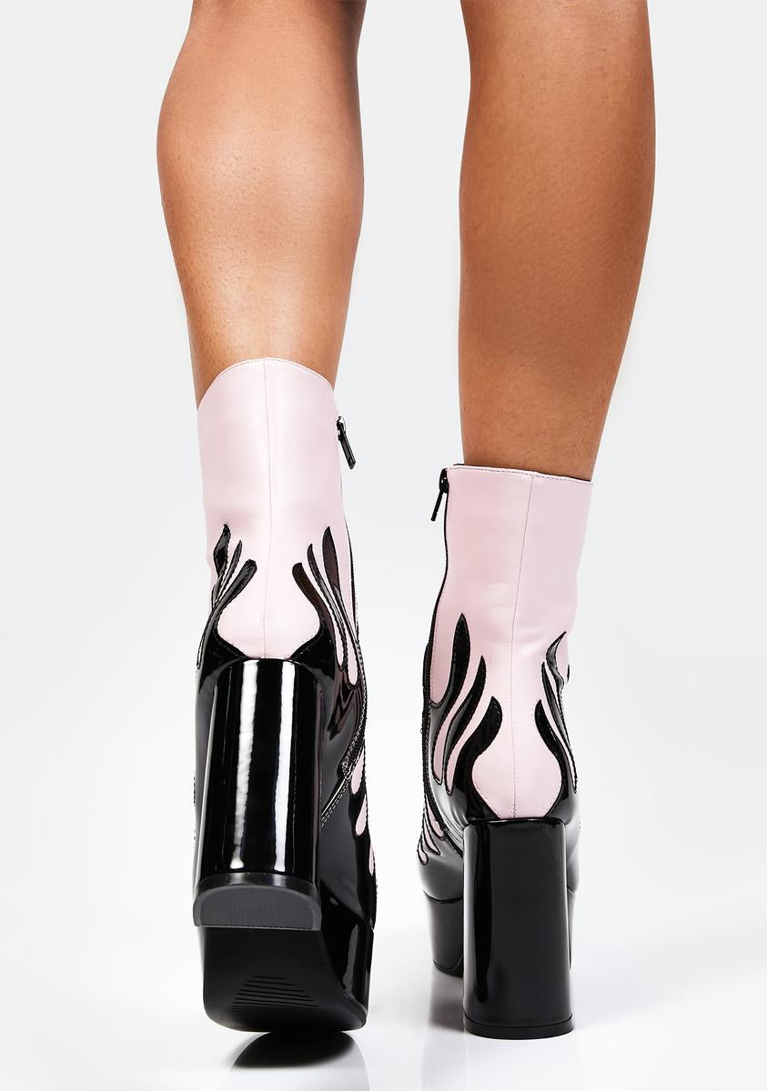 High voltage cheap platform boot