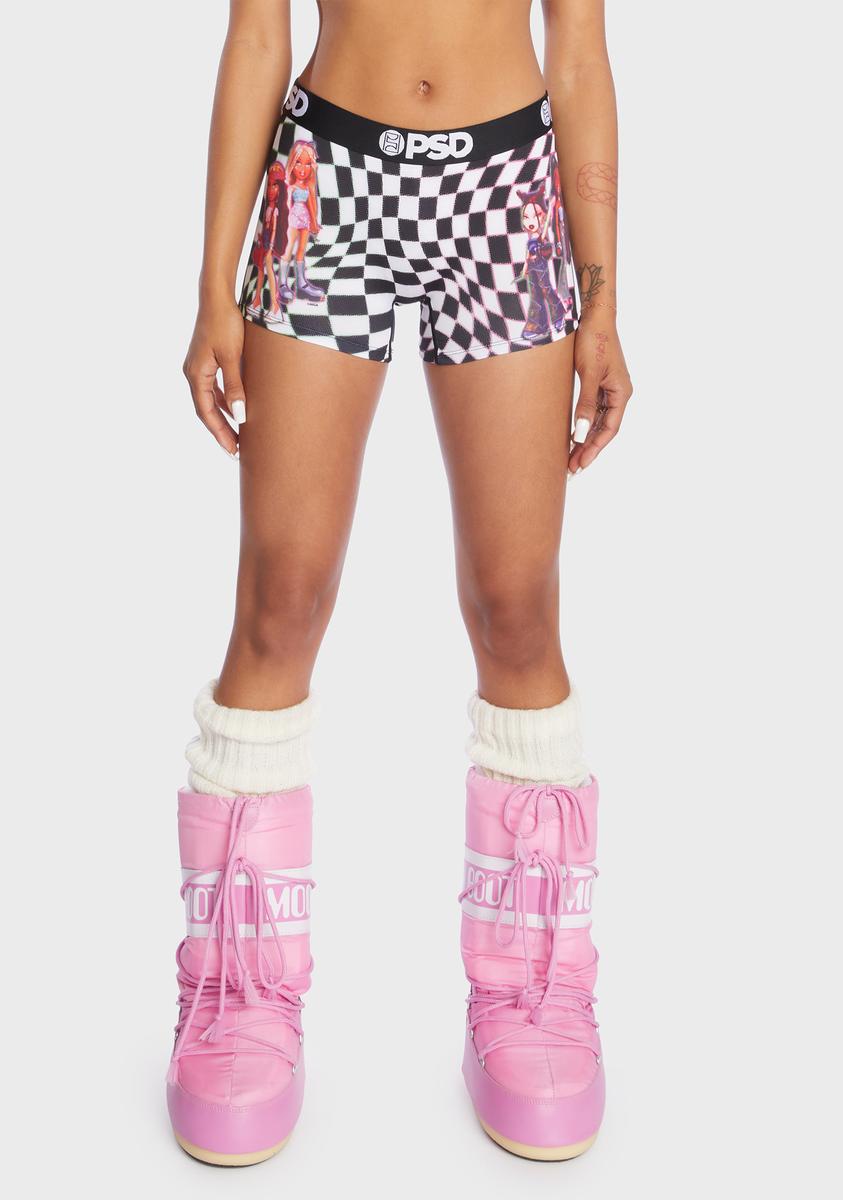 Bratz Checker Boy Shorts PSD Underwear,All Products : American Fashion Style Bags On Sale
