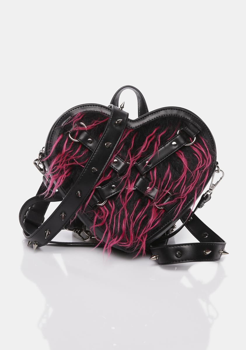 Run From Suburbia Faux Fur Backpack Widow,New Products : American Fashion Style Bags On Sale Run From Suburbia Faux Fur Backpack Widow,New Products : American Fashion Style Bags On Sale