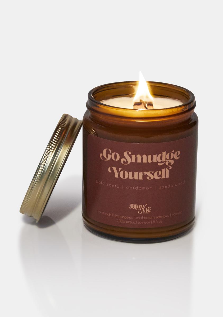 Blow Me Candle Co Go Smudge Yourself Candle – Dolls Kill
