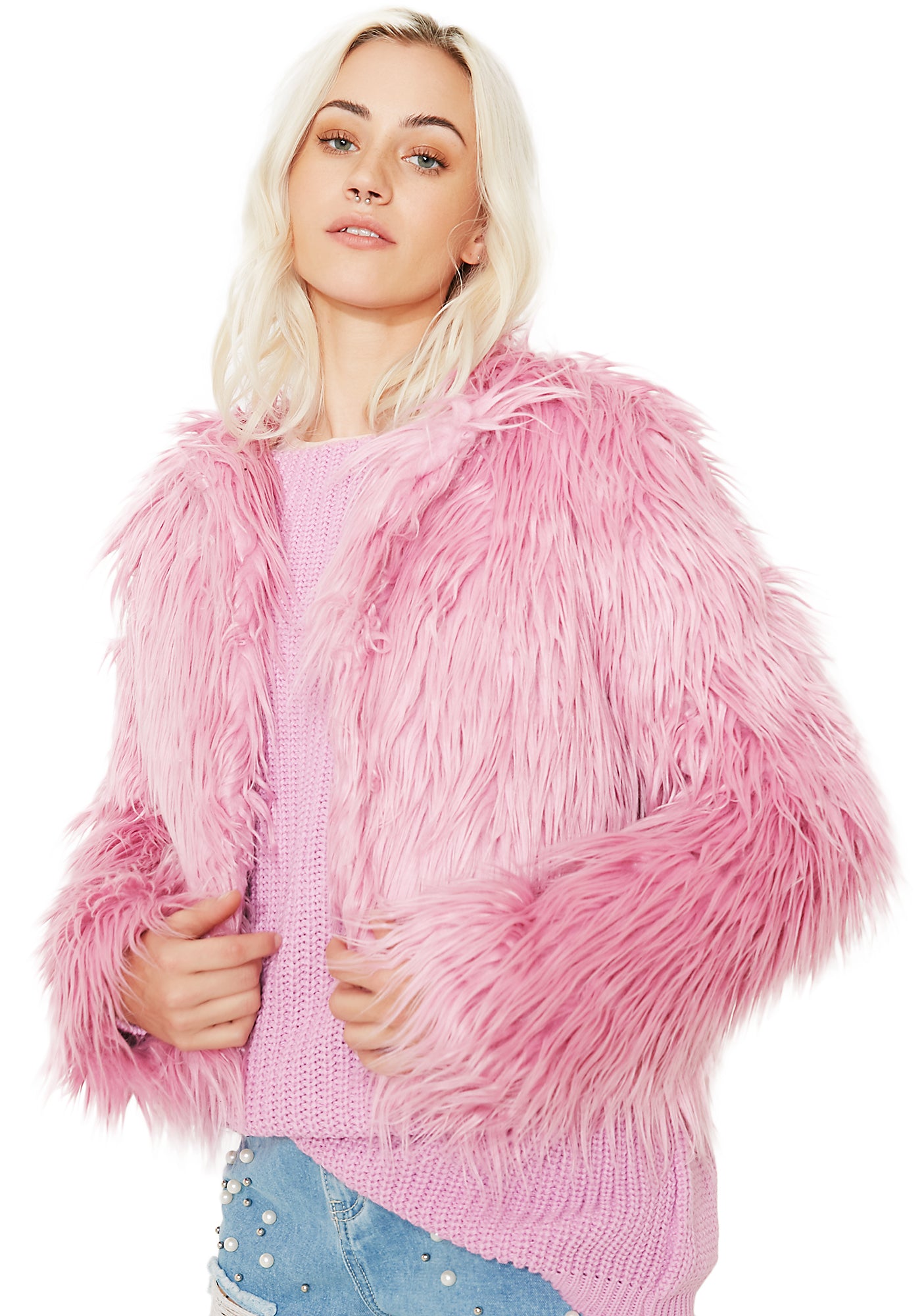 Luving U Shag Jacket – Dolls Kill