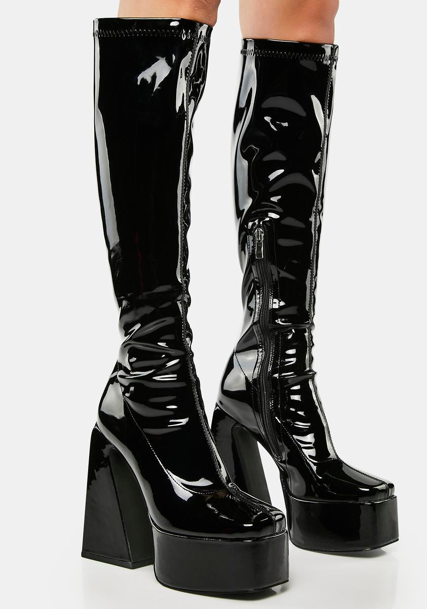 Francisco Knee High Boots AZALEA WANG,New Products : American Fashion Style Bags On Sale