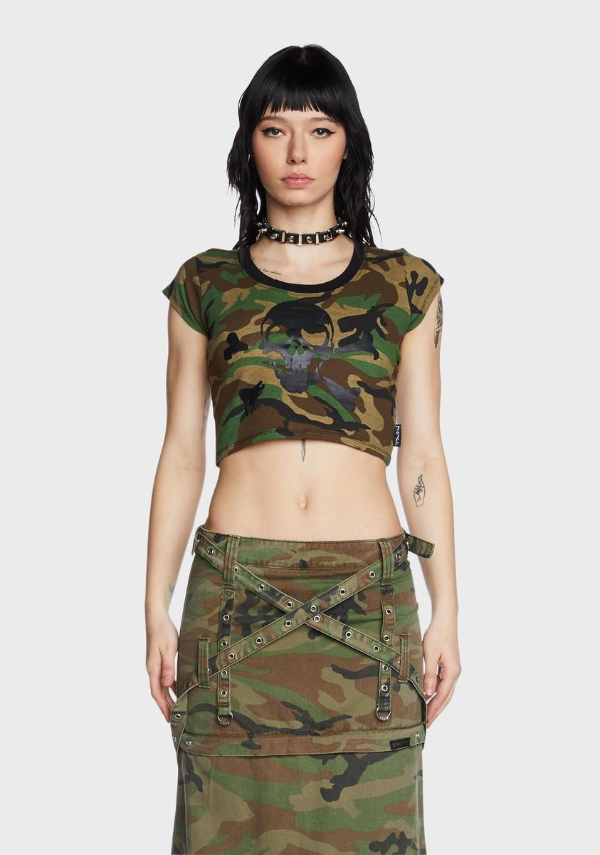 Super Skull Crop Tee Tripp NYC,New Products : American Fashion Style Bags On Sale Super Skull Crop Tee Tripp NYC,New Products : American Fashion Style Bags On Sale