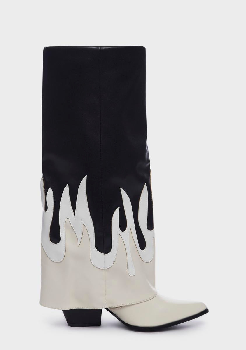 Natural Fired Up Heeled Boots,New Products : American Fashion Style Bags On Sale