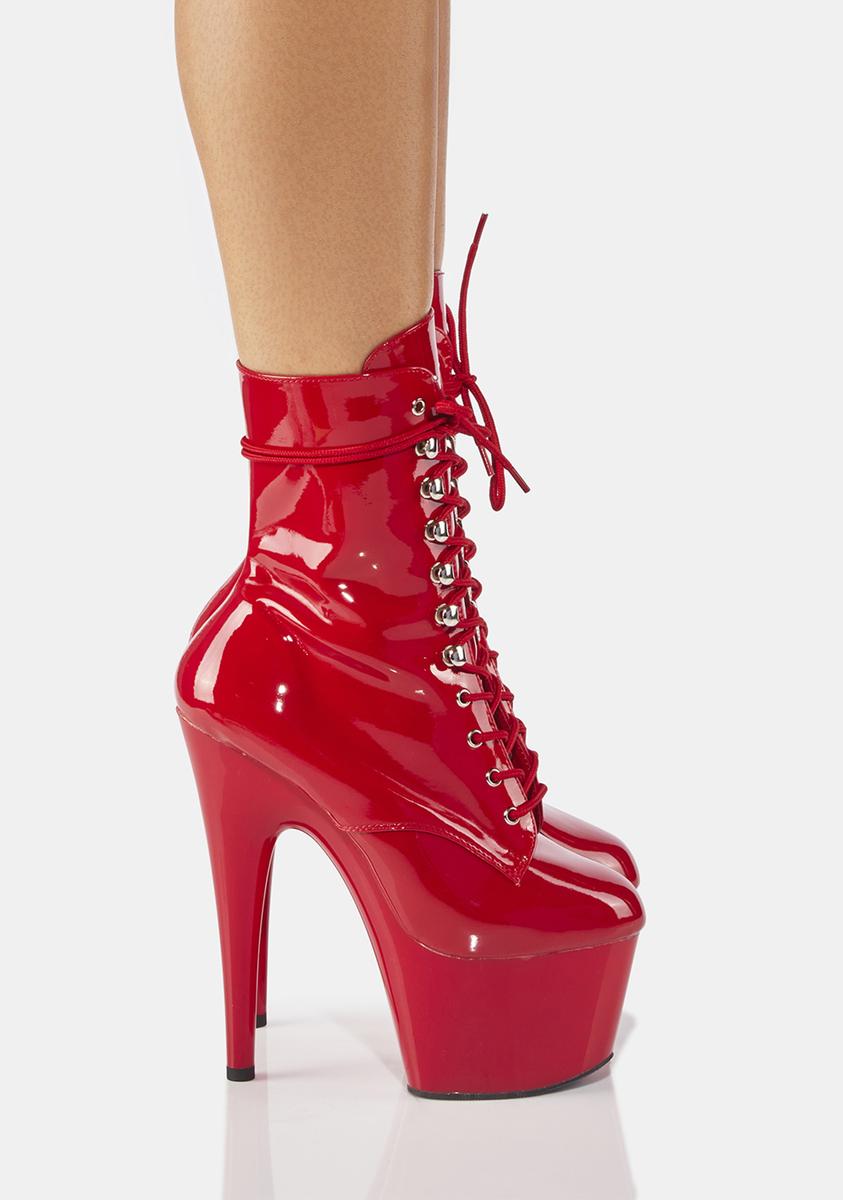 Red Adore-1020 Stiletto Boots