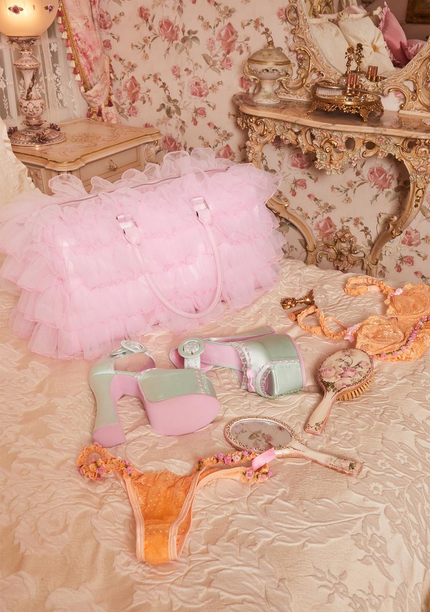 Unicorns and Roses on Pink • Weekender Bag