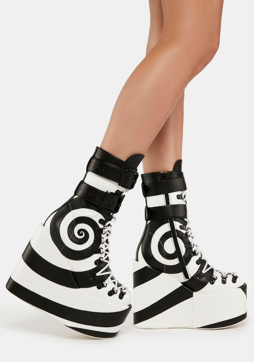 Boots with Swirls
