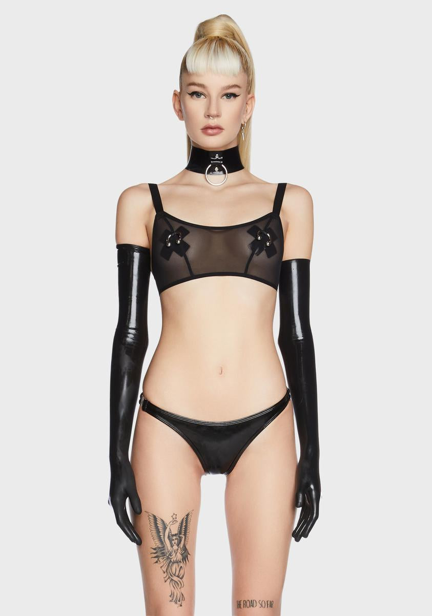 Circular Barbell Bralette The End Lingerie,New Products : American Fashion Style Bags On Sale