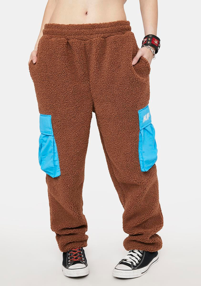 Fort Point Sherpa Pants HUF,Specials : American Fashion Style Bags On Sale