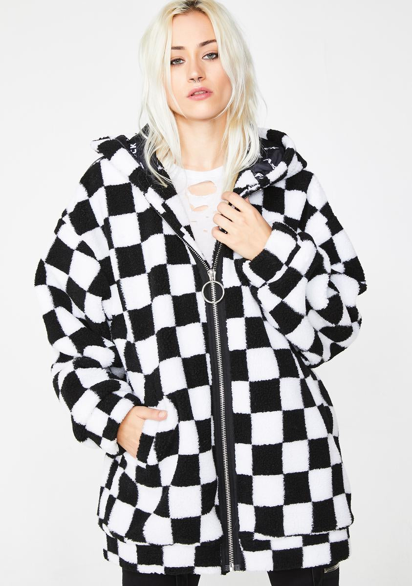 Check on it faux shearling best sale jacket