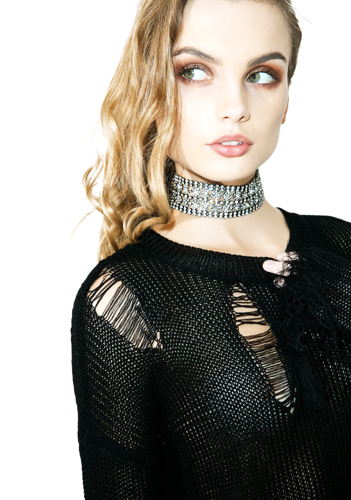 Torn To Pieces Sweater – Dolls Kill