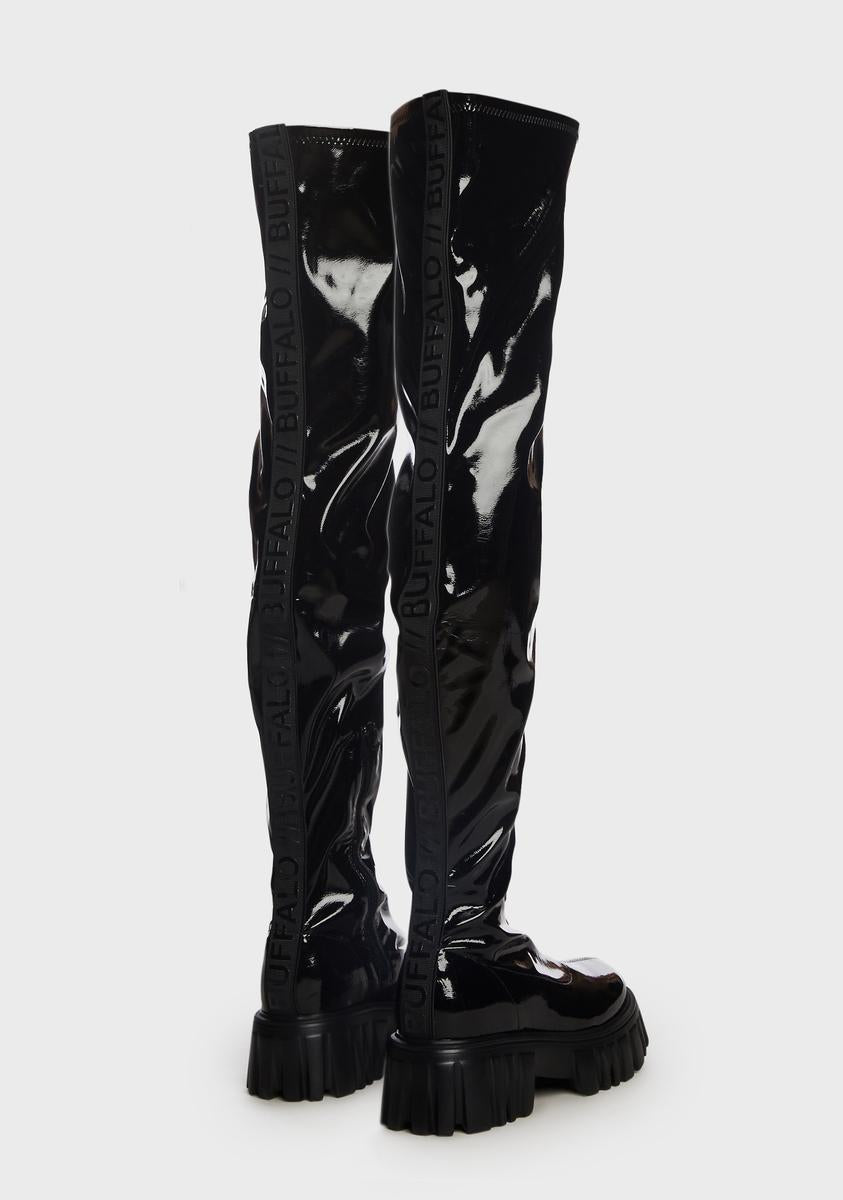 Buffalo over discount the knee boots