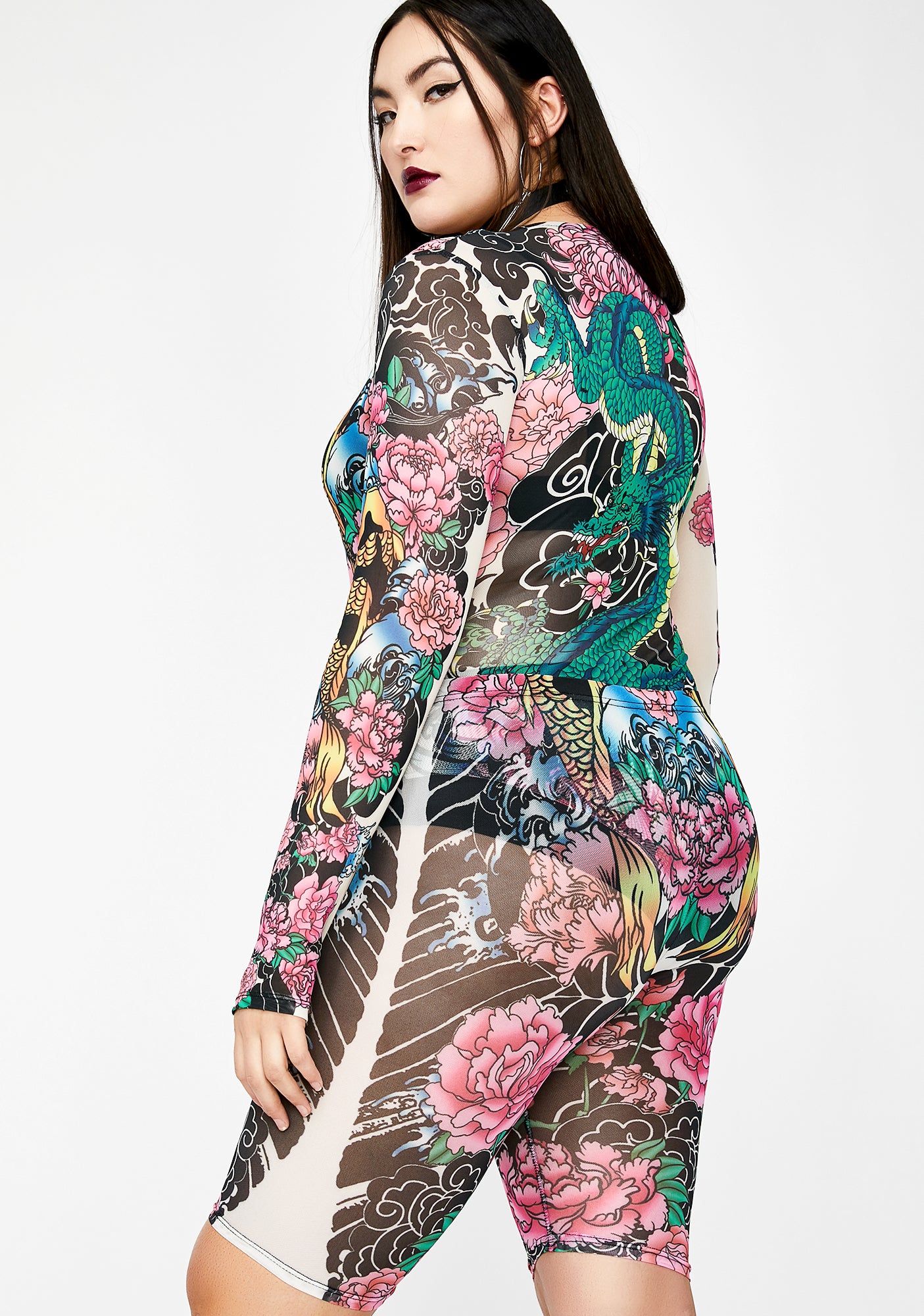 Divine Deadly Diva Tattoo Shorts – Dolls Kill