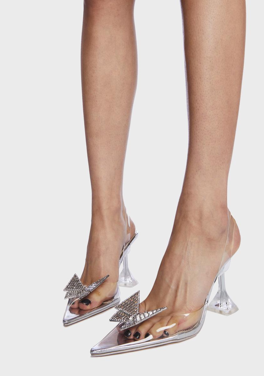 Public desire sales clear shoes