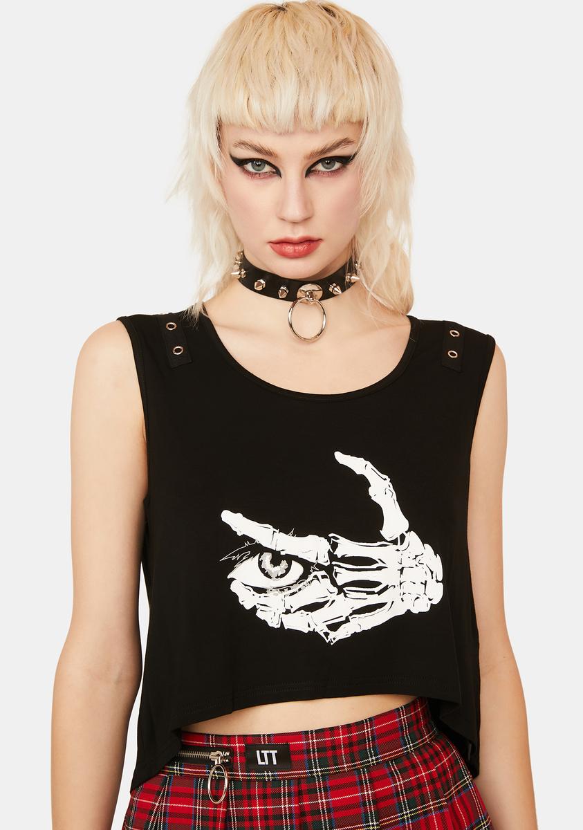 Lost Queen Peek A Boo Graphic Tank – Dolls Kill