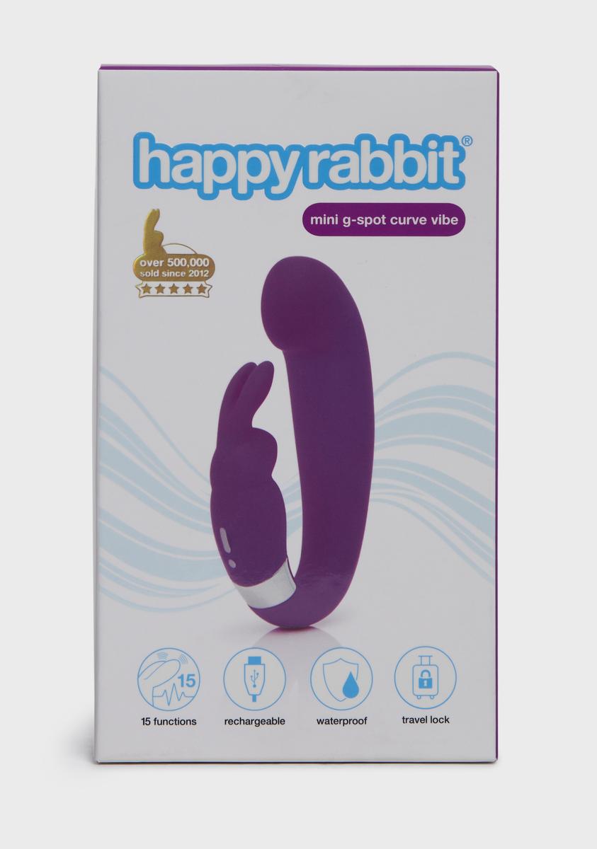 Lovehoney Happy Rabbit G Spot Clitoral Hands Free Vibrator - Purple Dolls Kill Lovehoney Happy Rabbit G Spot Clitoral Hands Free Vibrator - Purple Dolls Kill