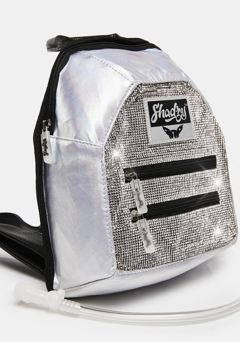 Shadzy Rhinestone Hydration Mini Backpack