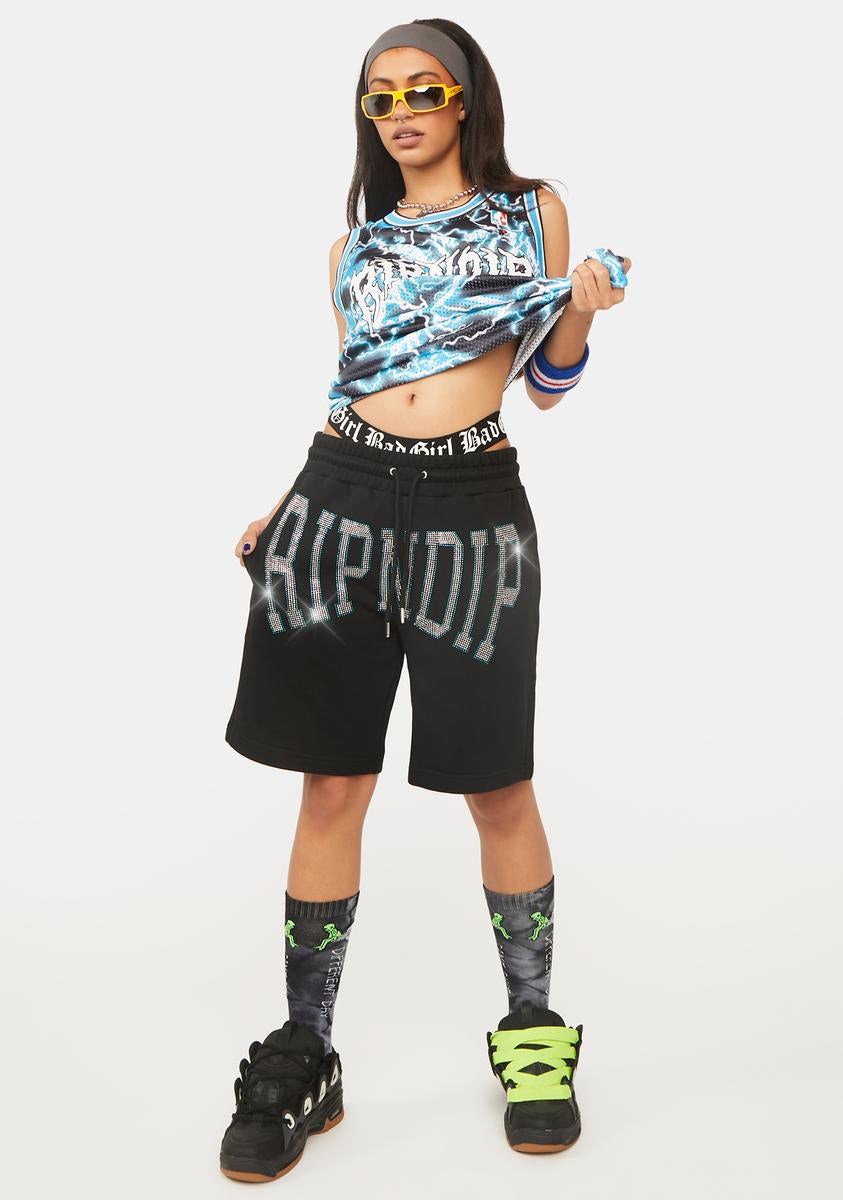 ◆RIPNDIP◆Summer Revenge Rhinestone Tシャツ ロゴ 送料込 Summer Revenge Rhinestone Tee (Black) – RIPNDIP