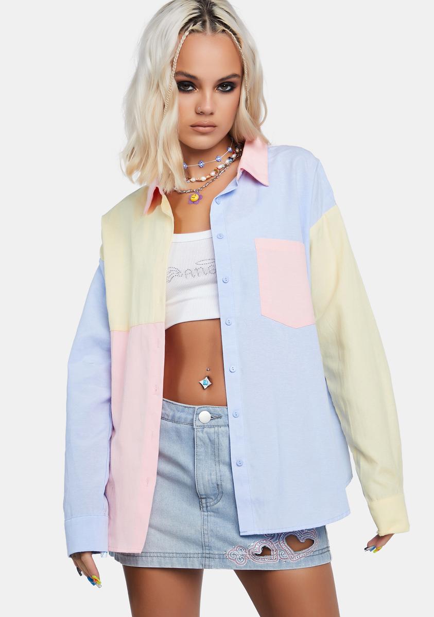 Block It To Me Collared Shirt,All Products : American Fashion Style Bags On Sale Block It To Me Collared Shirt,All Products : American Fashion Style Bags On Sale