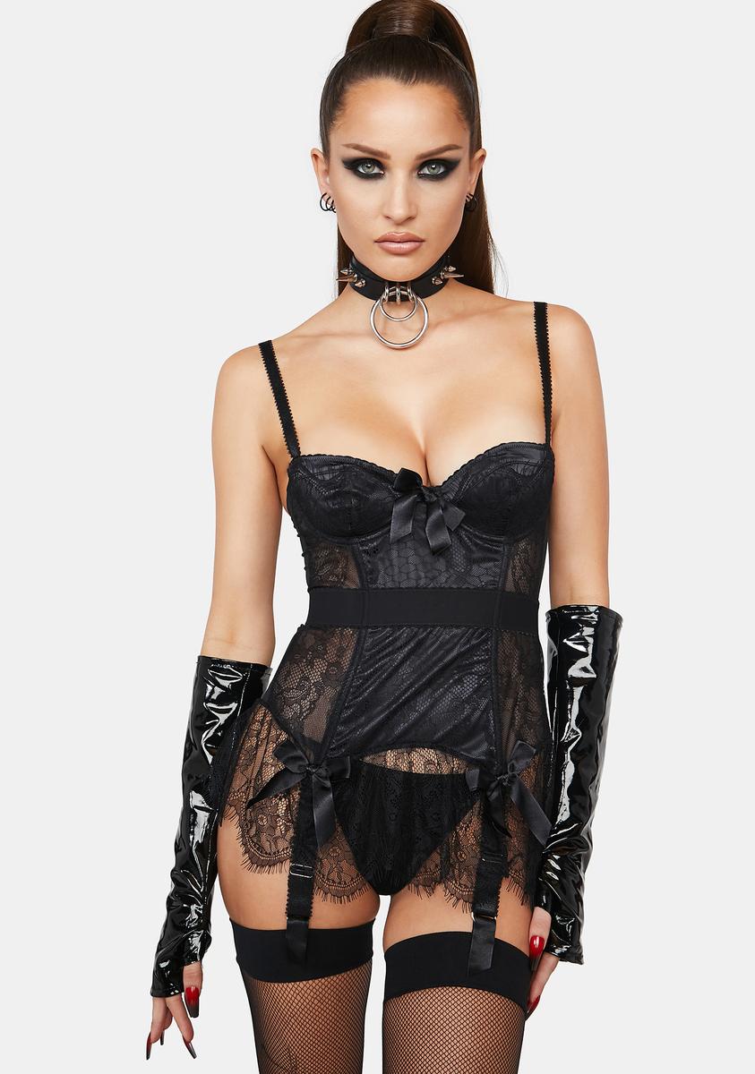 X Bettie Page Night Tempest Basque Playful Promises,Specials : American Fashion Style Bags On Sale