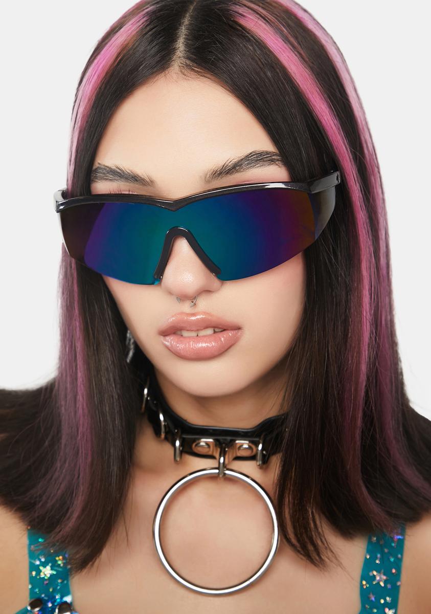 Wayne Shield Sunglasses Good Times Eyewear,Specials : American Fashion Style Bags On Sale