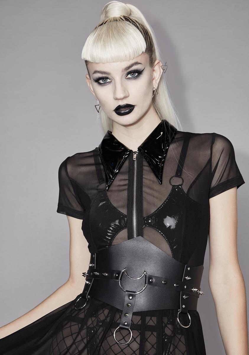 dolls kill corset belt