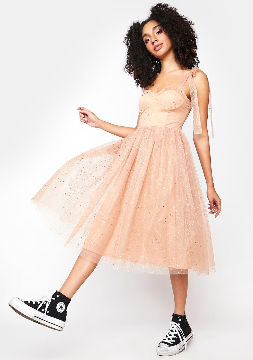 rare london corset midi dress Rare London corset ruched drape midi dress in stone