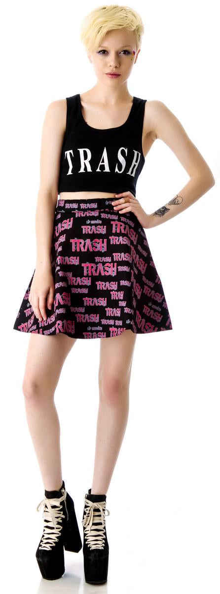 Fashion Victim Trash Circle Skirt Lip Service,New Products : American Fashion Style Bags On Sale