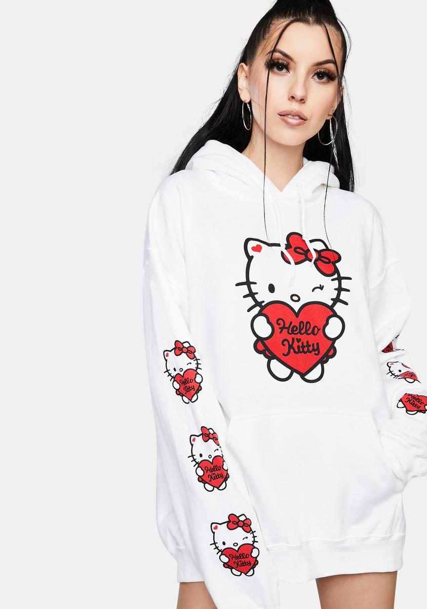 NGOrder x Hello Kitty Oversized Graphic Hoodie – Dolls Kill