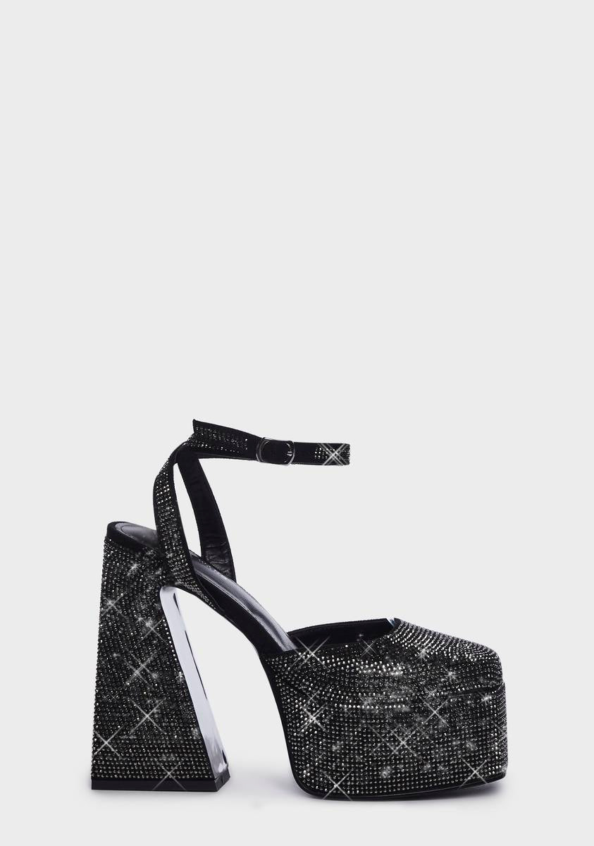 Nessa Sparkle Heels AZALEA WANG,New Products : American Fashion Style Bags On Sale