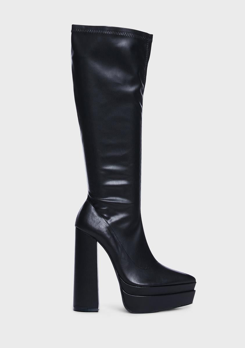 End Game Platform Knee High Boots Public Desire,New Products : American Fashion Style Bags On Sale End Game Platform Knee High Boots Public Desire,New Products : American Fashion Style Bags On Sale