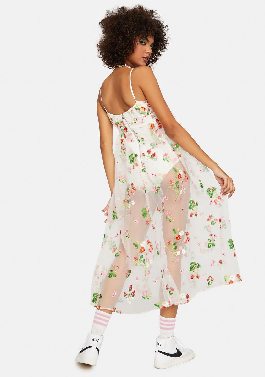 jacklyn off shoulder midi dress For Love & Lemons Jaclyn Midi Dress – Dolls Kill